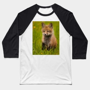 Red Fox Kit Baseball T-Shirt